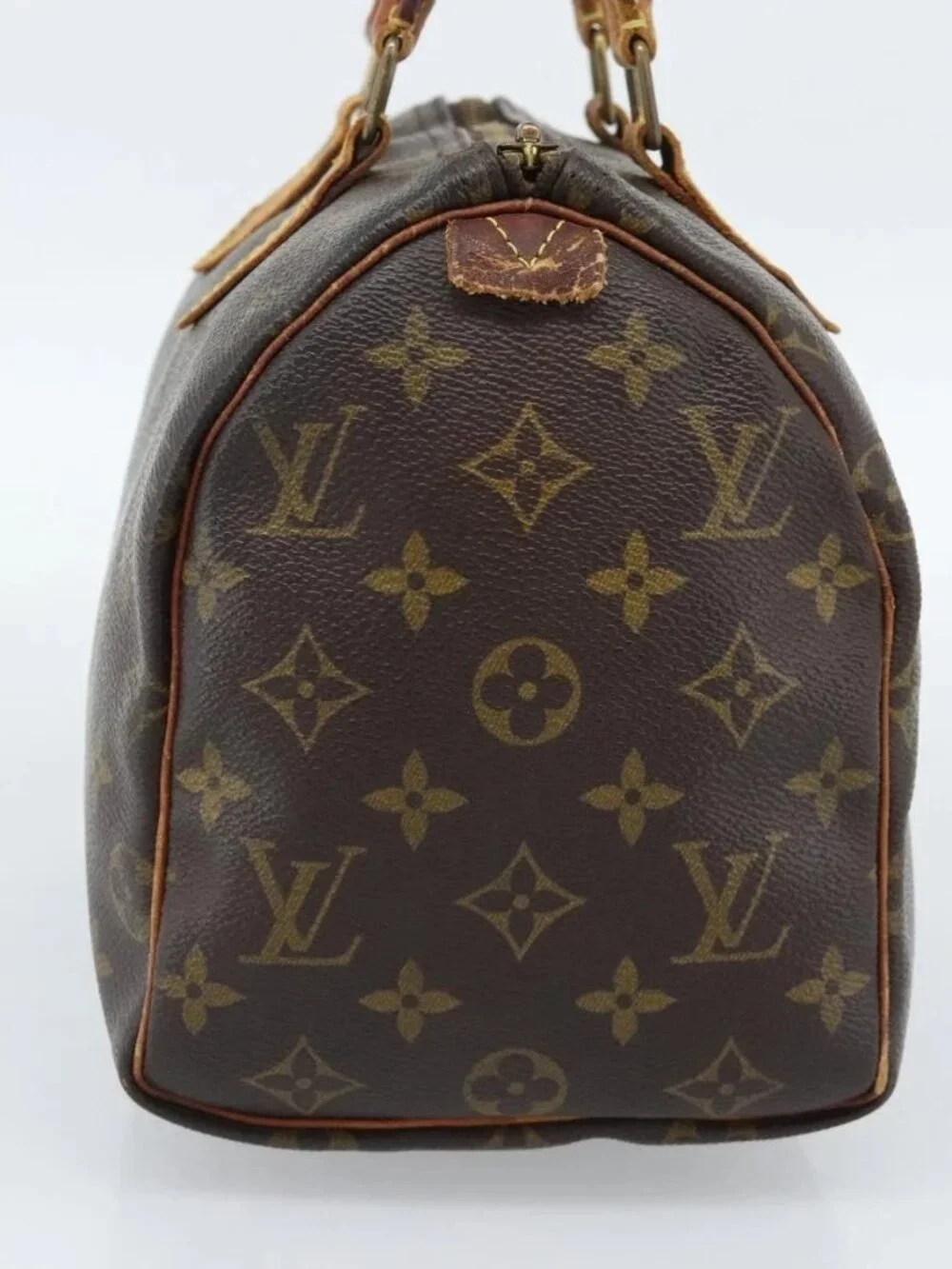 LOUIS VUITTON Monogram Speedy 25 Hand Bag M41528 LV Auth 189351